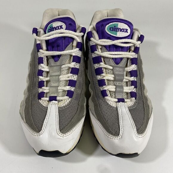 Womens Nike Airmax 313101-151 size 8.5 Rare Colorway Purple Grape Green Y2K - Picture 6 of 10